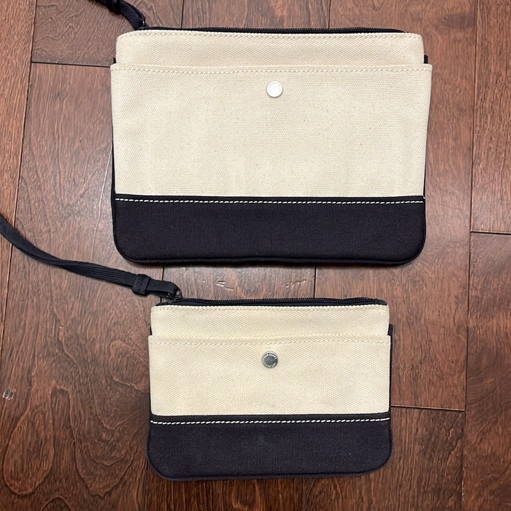 Lands End Canvas Wristlets - Set Of 2 Large And S… - image 2